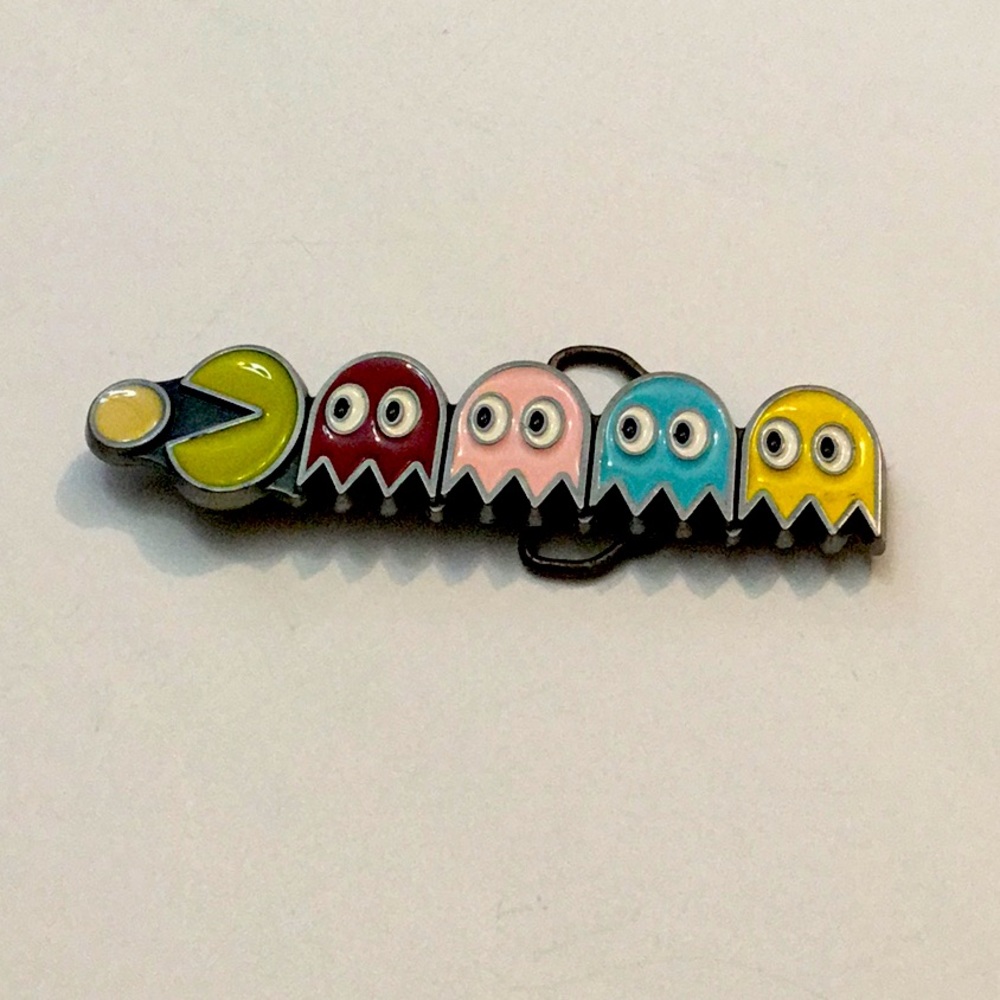 PAC-man belt buckle